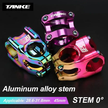 TANKE MTB Power Stem Road Bike Mountain Bicycle Bridge Short Power 35mm Rod Handlebar Table Adjustable Stem Riser 31.8 Cycling Beauty World Shop