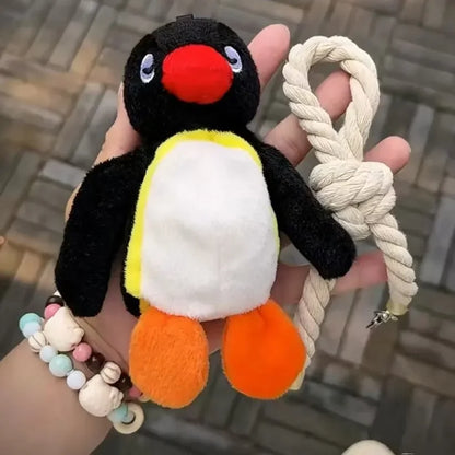 16cm Lovely Penguin Plush Keychain Cute Penguin Doll Backpack Pendant Creative Animal Doll Keychain Girls Women Bag Accessories Beauty Trend Shop