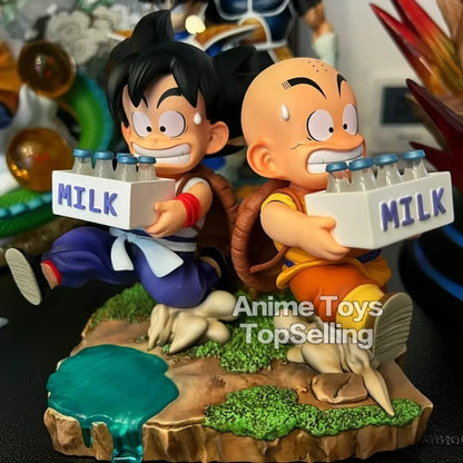 15cm Anime Dragon Ball Figure Goku and Krillin Action Figures Pvc Statue Collection Model Toys Gifts Beauty World Shop