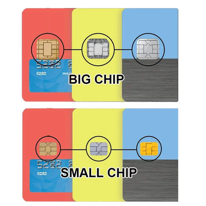 Magic Shark Skull Panda Hunter Broke Blue Eyes Dragon Laser Holographic Sticker Cover Film Skin for Credit Bank Debit Card Beauty World Shop