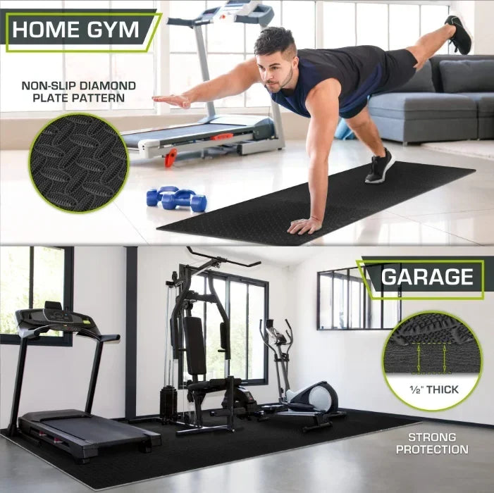 8/16 Pcs Foam Fitness Non Slip Yoga Mat Fitness Floor Tile Protection Pad Fitness Equipment Mat Suitable for Indoor Fitness Beauty World Shop