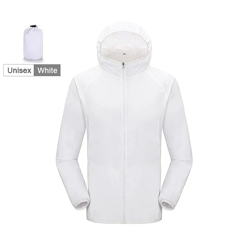LNGXO Unisex Hiking Jacket Men Women Waterproof Quick Dry Camping Windbreaker Trekking Fishing Rain Coat Outdoor Anti UV Clothes Beauty World Shop