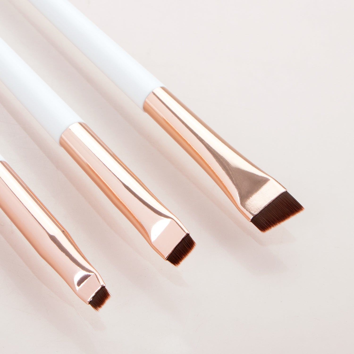 Karsyngirl 3pcs/set Blade Eyeliner Brush Eyebrow Brush Portable Flat Fine Eye Liner Brow Contour Makeup Brushes Makeup Tool Beauty World Shop