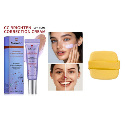 CC Cream Color Changing Liquid Foundation Centella Korean High Coverage Foundation Foundation Cream for Face Base Makeup Beauty World Shop