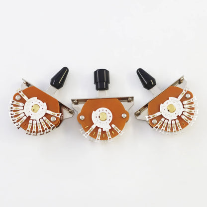 PHRILAM 3-Way 8-Legs 5-Way Electric Guitar Switch Metal Plastic with Screws 1pc Tip Switch Guitar Accessories Beauty World Shop