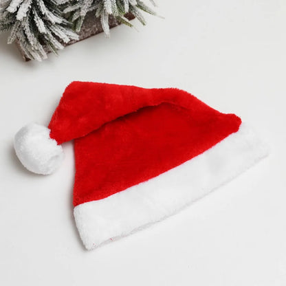 Super Long Christmas Hats Soft Comfortable Velvet Christmas Hat Kids Adult Thickened Santa Claus Caps Christmas Decorations Beauty World Shop