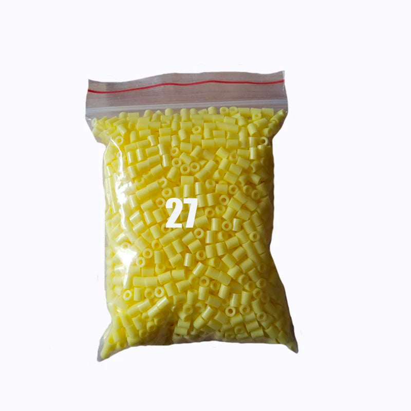 2000 pcs/Bag 2.6mm Hama Beads Puzzle Perlen Iron Beads Diy Perler Fuse Bead Intelligence Educational Toys Beauty World Shop