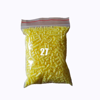 2000 pcs/Bag 2.6mm Hama Beads Puzzle Perlen Iron Beads Diy Perler Fuse Bead Intelligence Educational Toys Beauty World Shop