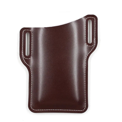 Men Phone Case Holster Cellphone Loop Holster Belt Waist Bag Props Leather Purse Phone Wallet Running Pouch Travel Camping Bags Beauty World Shop