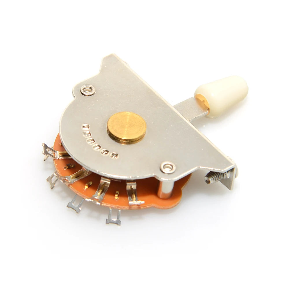 Electric Guitar Switch 3 way 4 way 5 Way Metal Plastic 1pcs Tips Switch with Screws Electric Guitar Accessories Beauty World Shop