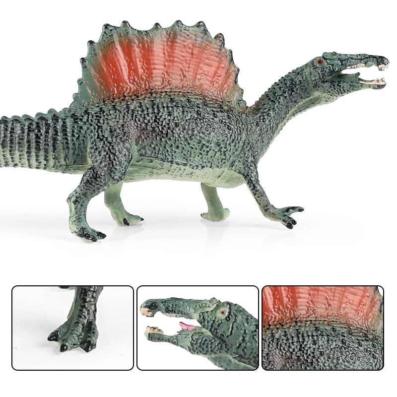Oenux Dinosaurs World Brinquedo Savage Jurassic Indominus Rex Spinosaurus Triceratops Action Figures Collection Toy Kids Gift Beauty World Shop