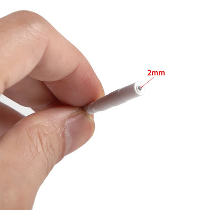 Short Cables Wires 3.5mm Plug Hole 2.0mm Machine Use Adapter Tieline for Muscle Stimulator Massage Therapy Electrode Wires Beauty World Shop