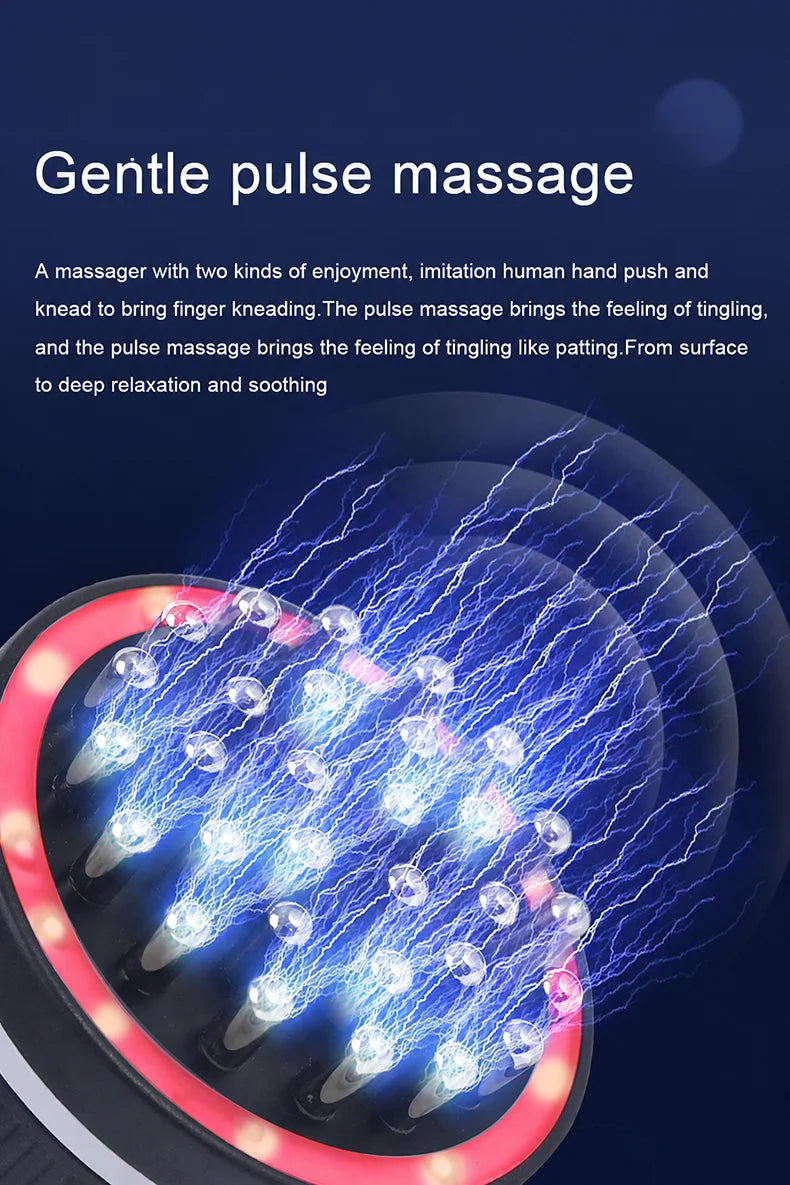 Electric Gua Sha Massager, Heating Body Massage Brush for Neck, Shoulder, Back, Legs and Abdomen, Portable Warm Massage Device f Beauty World Shop