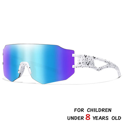 3-8 Years Old Boys And Girls Riding Outdoor Sports Kids Cycling Sunglasses UV400 Children Camping Goggles Fishing Bike Eyewear Beauty World Shop