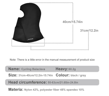 PHMAX Motorcycle Riding Mask Wind Protection And Warmth Breathable Full Face Mask Balaclava Hat Scarf Hood Moto Biker Wind Cap Beauty World Shop