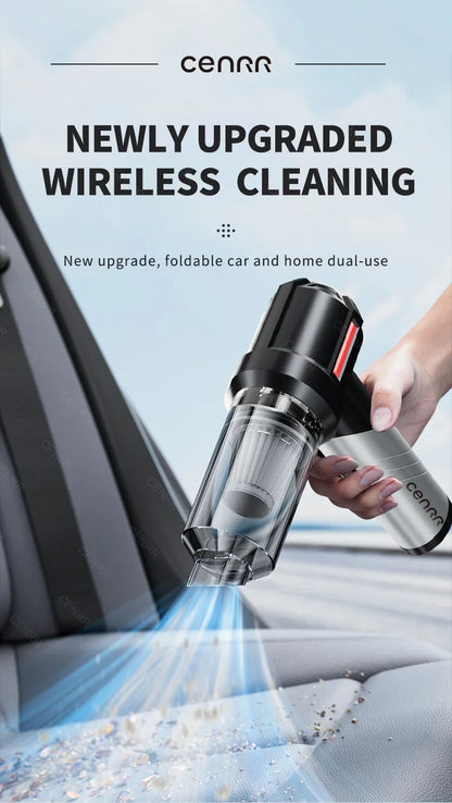 CENRR 998000PA Car Vacuum Cleaner Strong Suction Powerful Handheld Wireless Vacuum Cleaner Mini Blower for Home Appliance Beauty World Shop