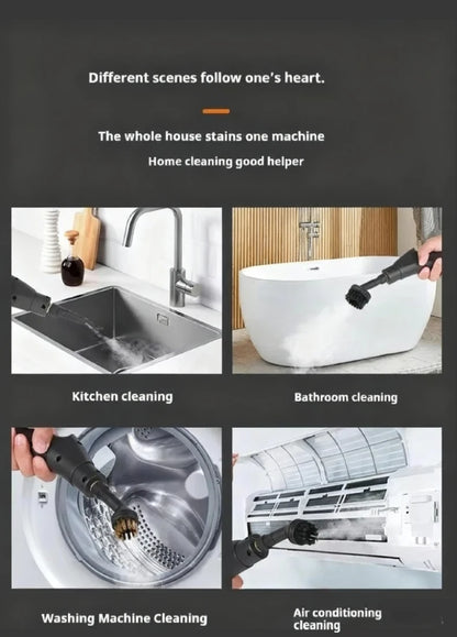 Steam Cleaner High Temperature Sterilization Air Conditioning Kitchen Hood Home /Car Steaming Cleaner 220V EU Plug Beauty World Shop