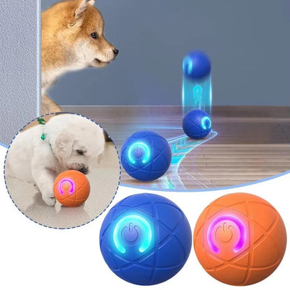 Dog Toy Ball Interactive Rolling Ball Auto Moving Dog Toy Two Modes Rechargeable Automatic Ball Pet Toy Supplies Beauty World Shop