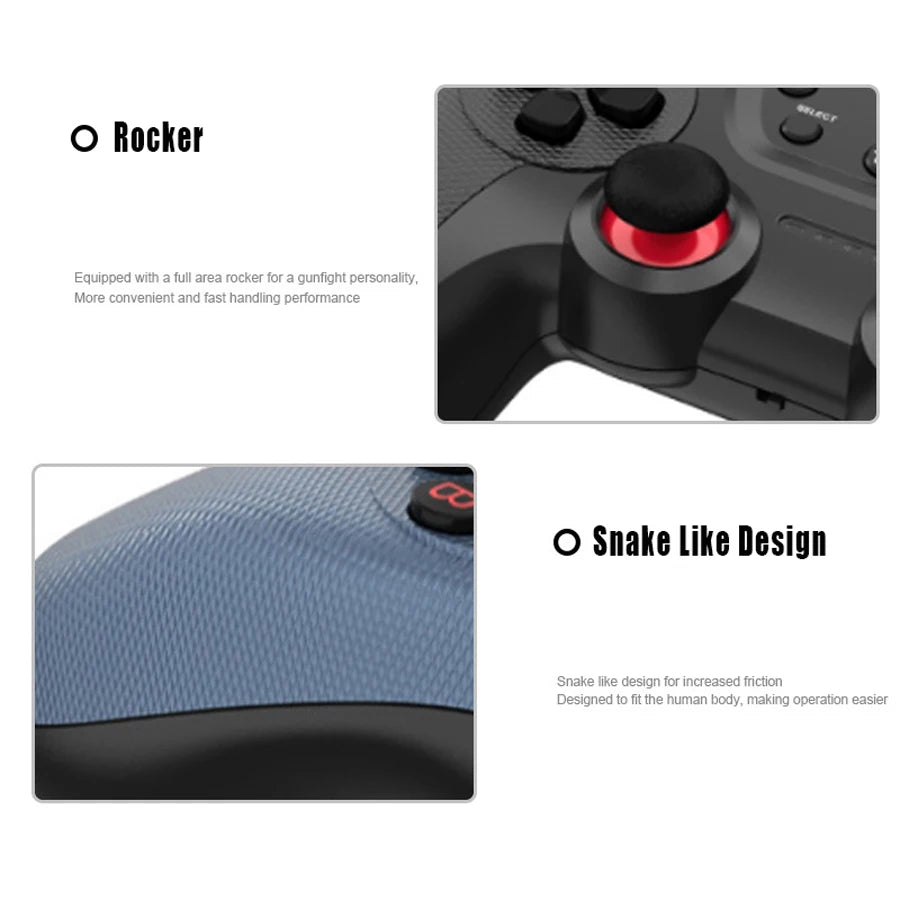 Wireless Controller For Android Phone Mobile Cell PC TV Box Gamepad Control Video Game Pad Cellphone Gaming Mando Joystick Gamer Beauty World Shop