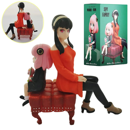 Hot 15CM Anime Figure SPY×FAMILY Anya Alstreim Yor Forger Action Figure PVC Table Decoration Figure Model Toy Gift For Children Beauty World Shop
