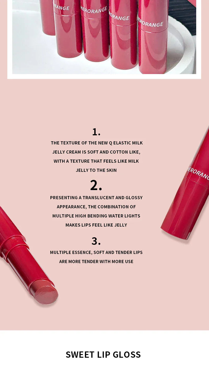 HERORANGE Lip Gloss High Shine - Long Lasting, Non Transfer, Mirror Finish, Velvety Moisturizing Lip Stain for Natural Look, Veg Beauty Trend Shop