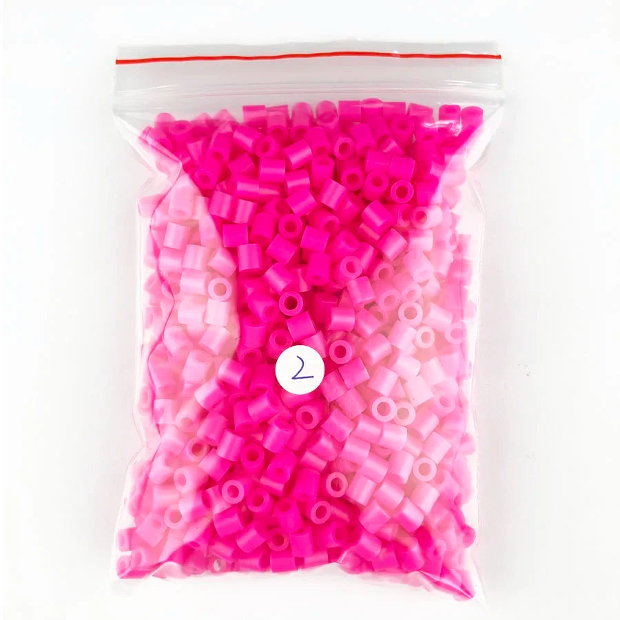 500pcs 5mm Hama Beads Perler Fuse Iron Beads GREAT KID FUN.Diy Intelligence Educational Toys Puzzles Beauty World Shop