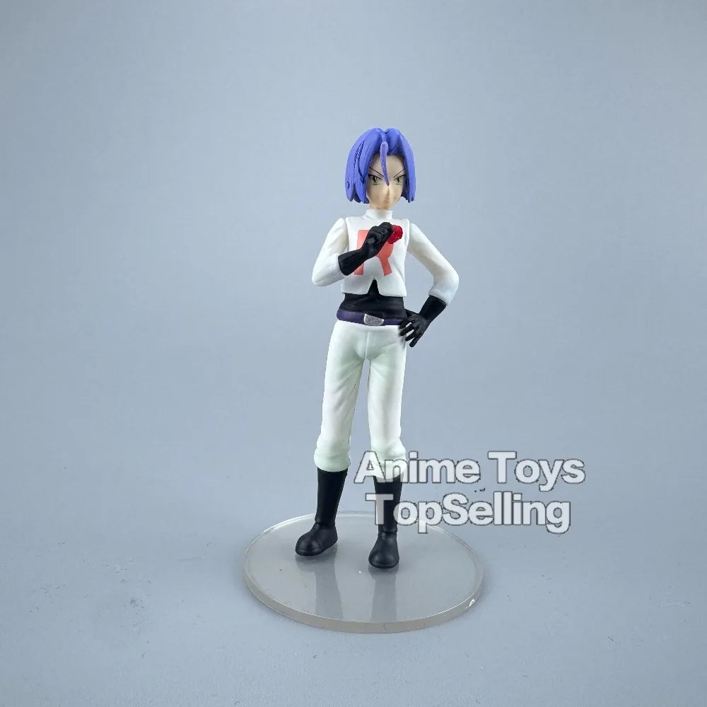 3-11cm Anime Pokemon Figure Rocket Team Action Figures Pvc Desktop Ornamen Collection Model Toys Gifts Beauty World Shop