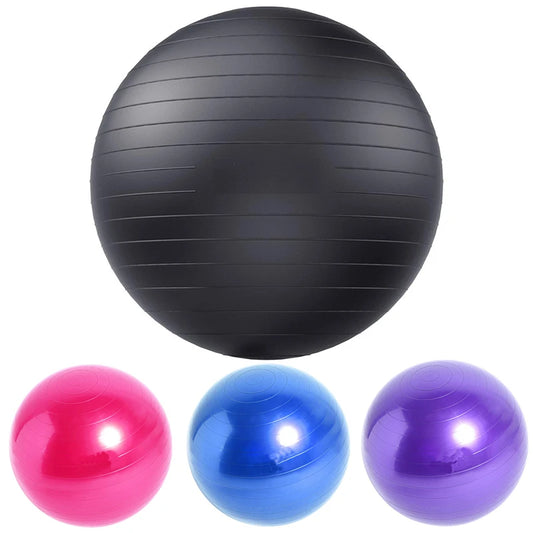 Yoga Ball Balance Ball Pilates Accessories Home Fitness Equipment Pregnant Women Rehabilitation Exercise Yoga Ball 55/65/75/85cm Beauty World Shop