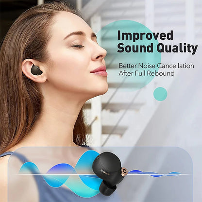 Replacement Memory Foam Ear Tips Cushion Earbuds For Sony WF-1000XM5 WF-1000XM4 WF-1000XM3 Eartips Anti Slip Earphone Earplugs