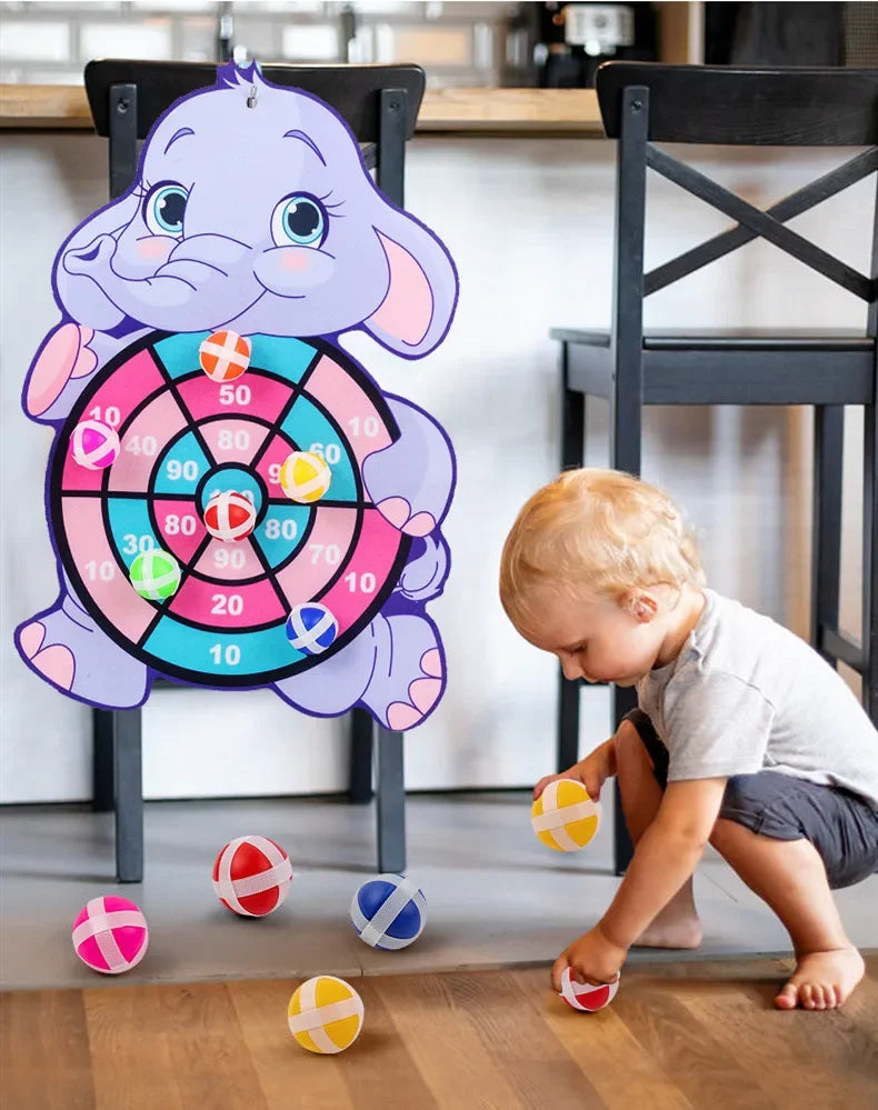 Educational Dart Board Baby Dart Indoor Sports Child Montessori Games for Children 3 to 7 Years Beauty World Shop
