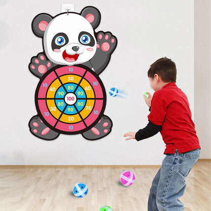 Jungle Animal Dart Plate Board Panda Safari Birthday Party Favors Kids Baby Shower Party Decoration Guest Children Toys Gifts Beauty Fashion