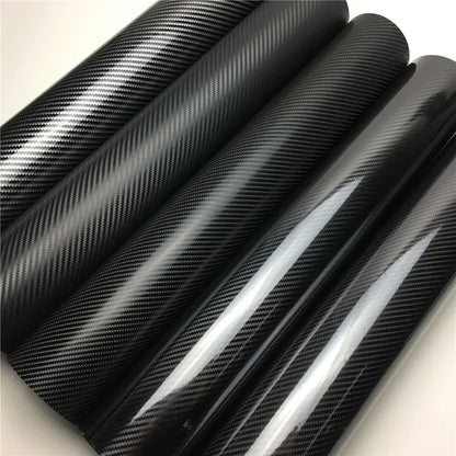 2D 3D 4D 5D 6D Glossy Carbon Fiber Vinyl Car Wrap Film Sheet For Car Sticker Laptop Skin Motorcycle Wrapping Beauty World Shop