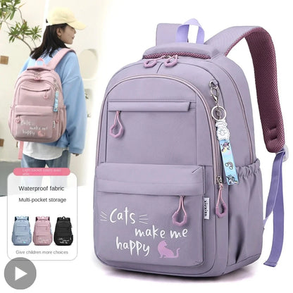 Teenage Girls School Bag Children Backpack Class Child Kids Back Pack Kawaii Bagpack Cute Women Rucksack Female Bolsas Portfolio Beauty World Shop