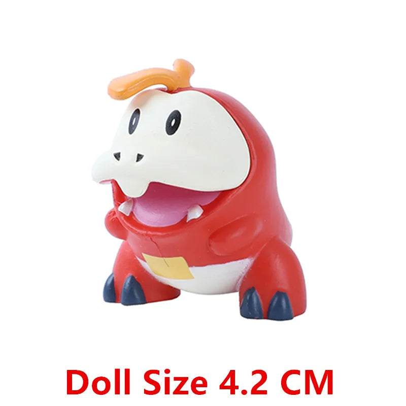 New 4-9 CM Pokemon Anime Figure Pikachu Gengar Eevee Series Mew Cartoons Figure Pocket Monster Action Model Toys Kids Gifts Beauty World Shop
