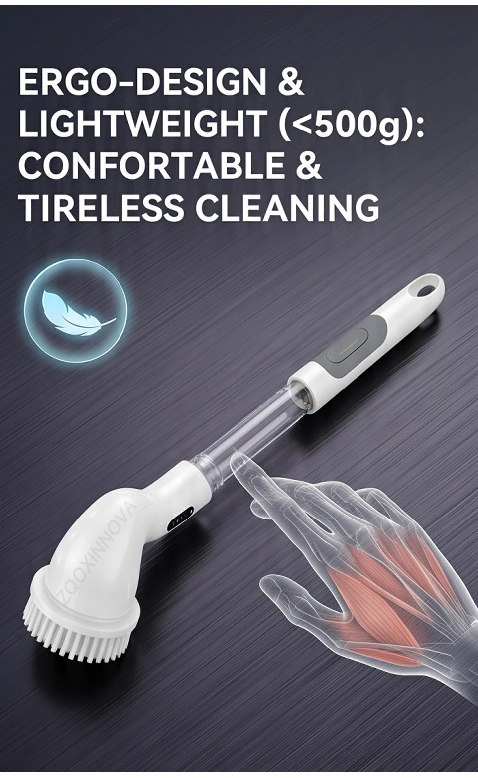 Cordless Household Spin Scrubber Kitchen Gadgets Hair Brushes Bathroom Broom Toilet  Multipurpose Cleaning Brush  Electric Mops Beauty World Shop