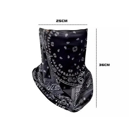 Moda punk protetor solar máscara para homens mulheres verão rosto pescoço proteção uv lenço de orelha hip hop esportes Beauty Trend Shop