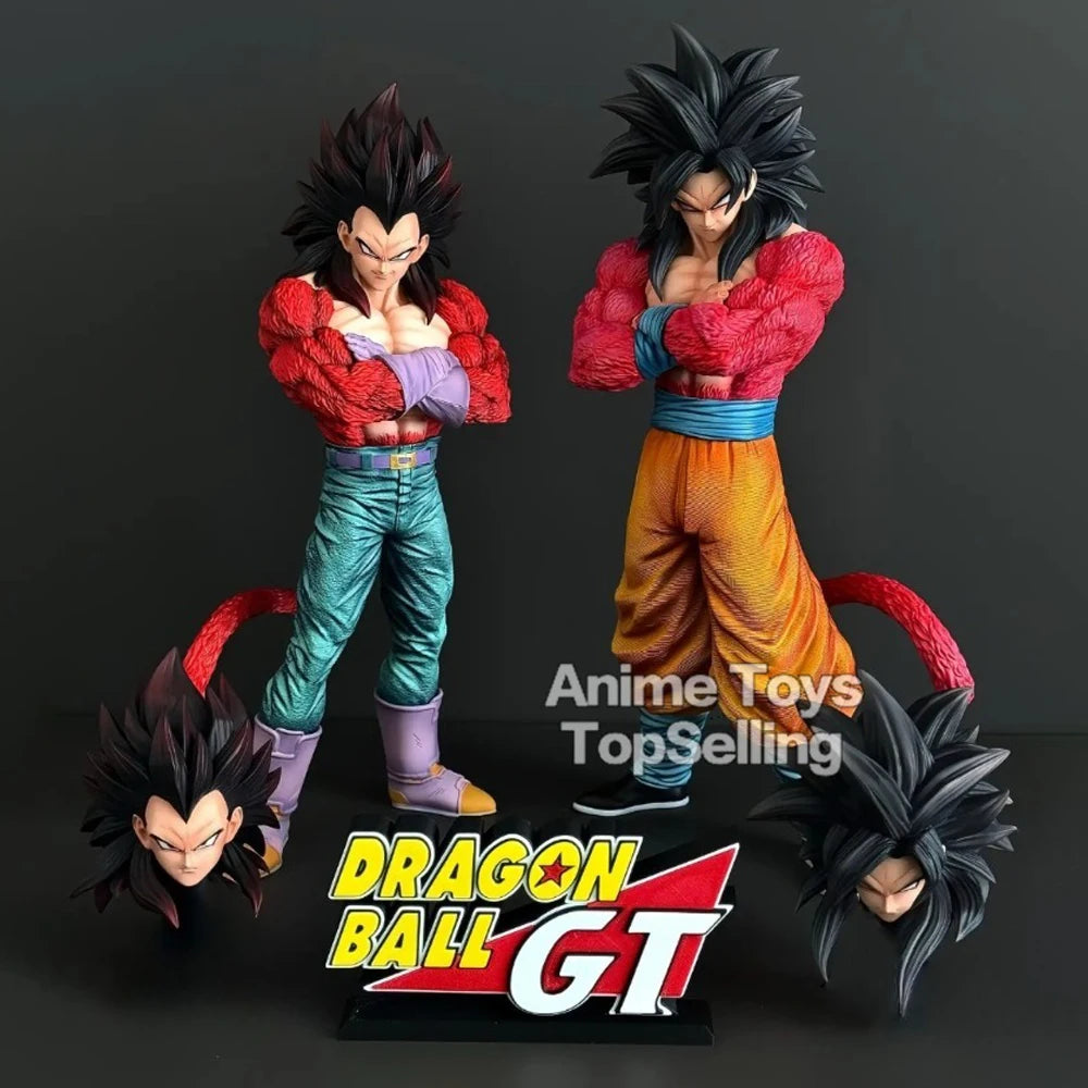 Anime Dragon Ball Figure Super Saiyan 4  Son Goku Statue PVC Collection Model Toys Gifts Beauty World Shop
