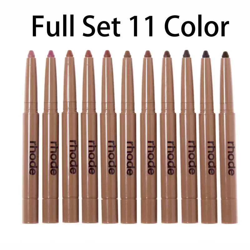 Brand Skin Peptide Lip Shape Pen Lip Liner Long Lasting Lip Tint Pencil Pen Makeup Lipstick Powder Blusher Gloss Rouge Makeup Beauty World Shop