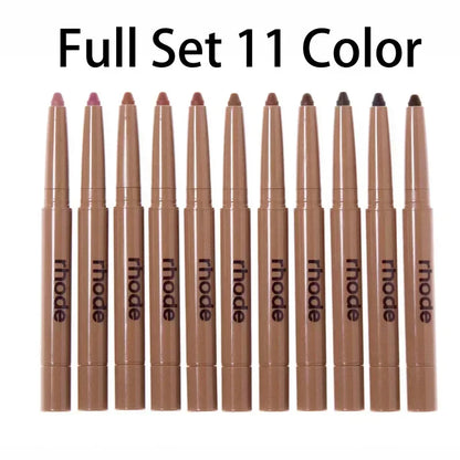 Brand Skin Peptide Lip Shape Pen Lip Liner Long Lasting Lip Tint Pencil Pen Makeup Lipstick Powder Blusher Gloss Rouge Makeup Beauty World Shop