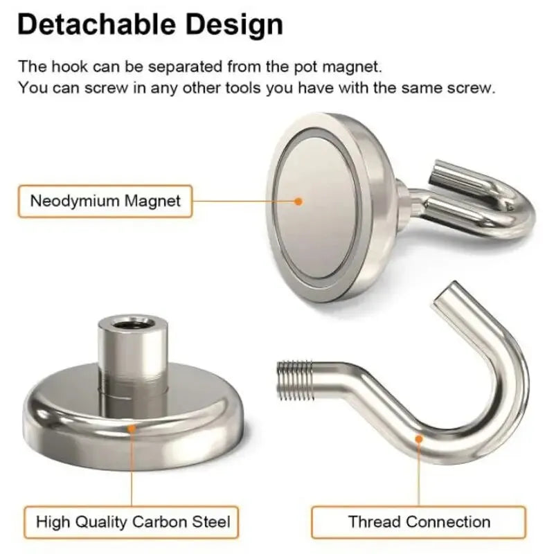 10PCS Strong Magnet Hooks Multi-Purpose Storage Hooks Home Kitchen Bar Storage Hooks Key Storage Hooks Bathroom Hangers Beauty World Shop