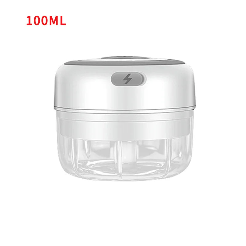 HiPiCok Meat Grinder Electric Garlic Crusher Food Chopper Mini Garlic Press Vegetable Chopper Masher Machine USB Kitchen Gadgets Beauty World Shop