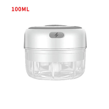 HiPiCok Meat Grinder Electric Garlic Crusher Food Chopper Mini Garlic Press Vegetable Chopper Masher Machine USB Kitchen Gadgets Beauty World Shop