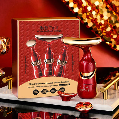 Face Lifting Device Neck Facial Eye Massage Introducer Microcurrent Skin Rejuvenation Anti Aging Beauty Device Face Massager Beauty World Shop