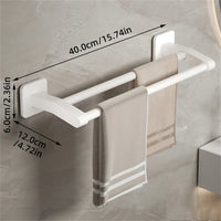 40cm White 2 Bar