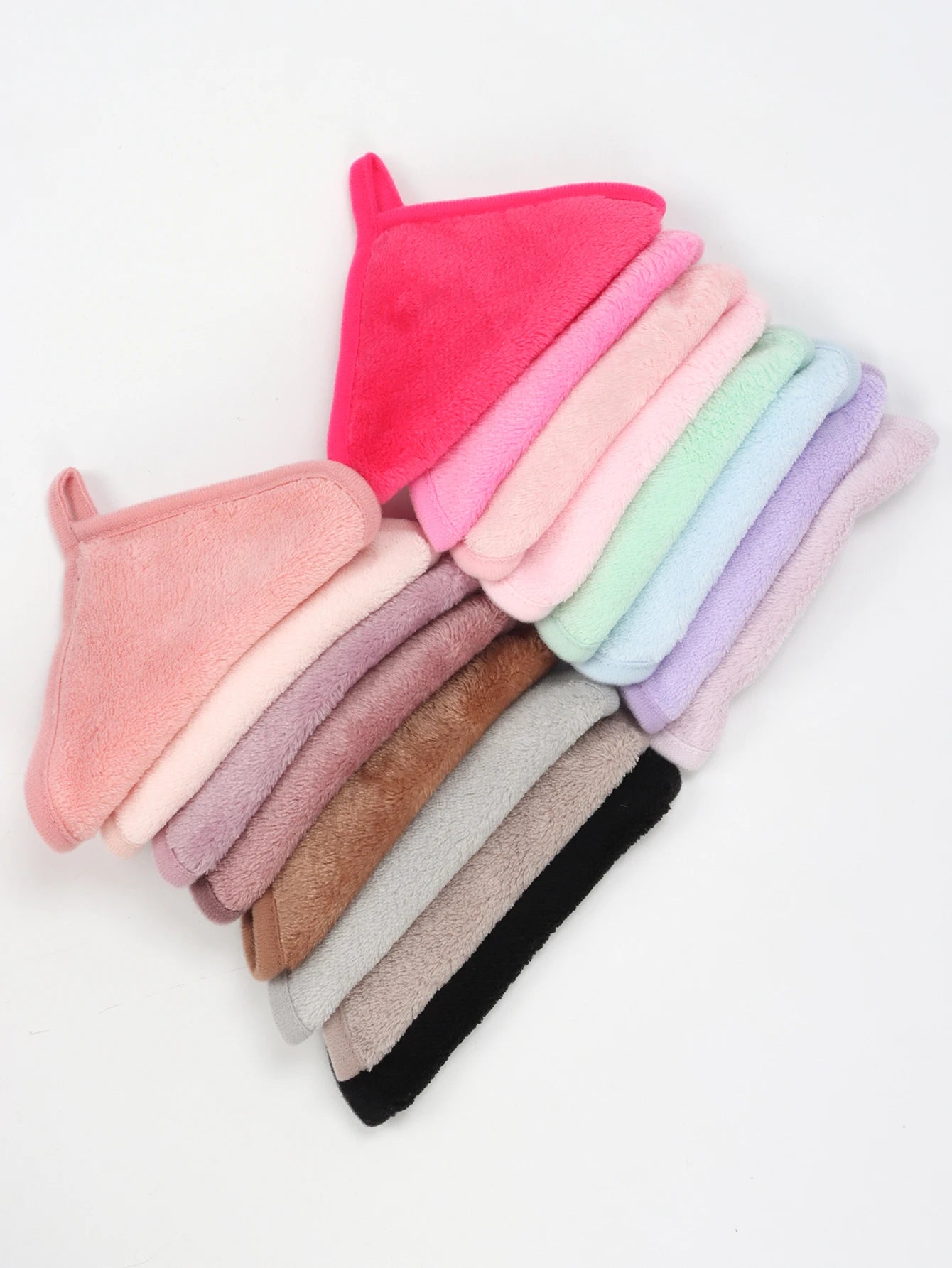 5/10/20Pcs Microfiber Face Cloths Reusable Makeup Remover Cloth Makeup Towels Face Deep Cleaning Pads Skincare Beauty Tools Beauty World Shop