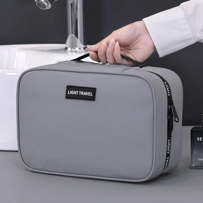Waterproof Hanging Toiletry Bag Large Capacity Portable Travel Necessaire Case Cosmetic Bag for Men Women Wash Pouch Beauty World Shop