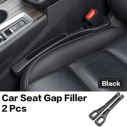 2PCS Car Seat Gap Filler Between Seats Console Organizer Seat Crevice Storage Box Bag Decoration Interior Auto Accessories Beauty World Shop