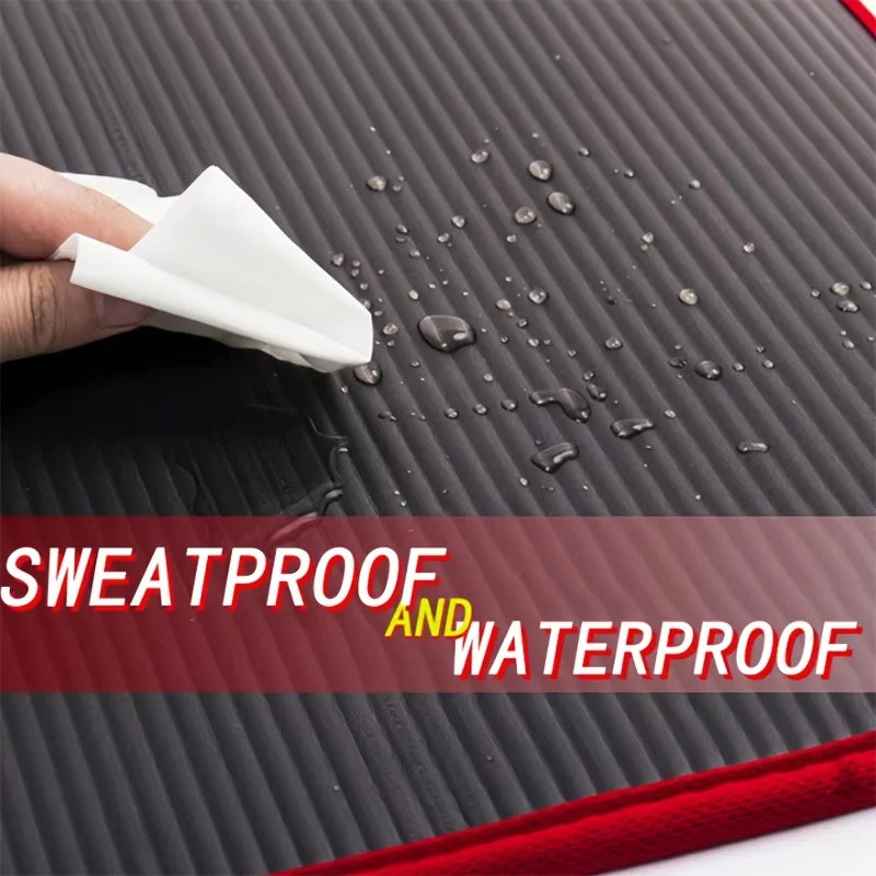 10MM Extra Thick 183cmX62cm Yoga Mats NBR Non-slip Exercise Mat Fitness Tasteless Pilates Workout Gym Mats With Bandage Beauty World Shop