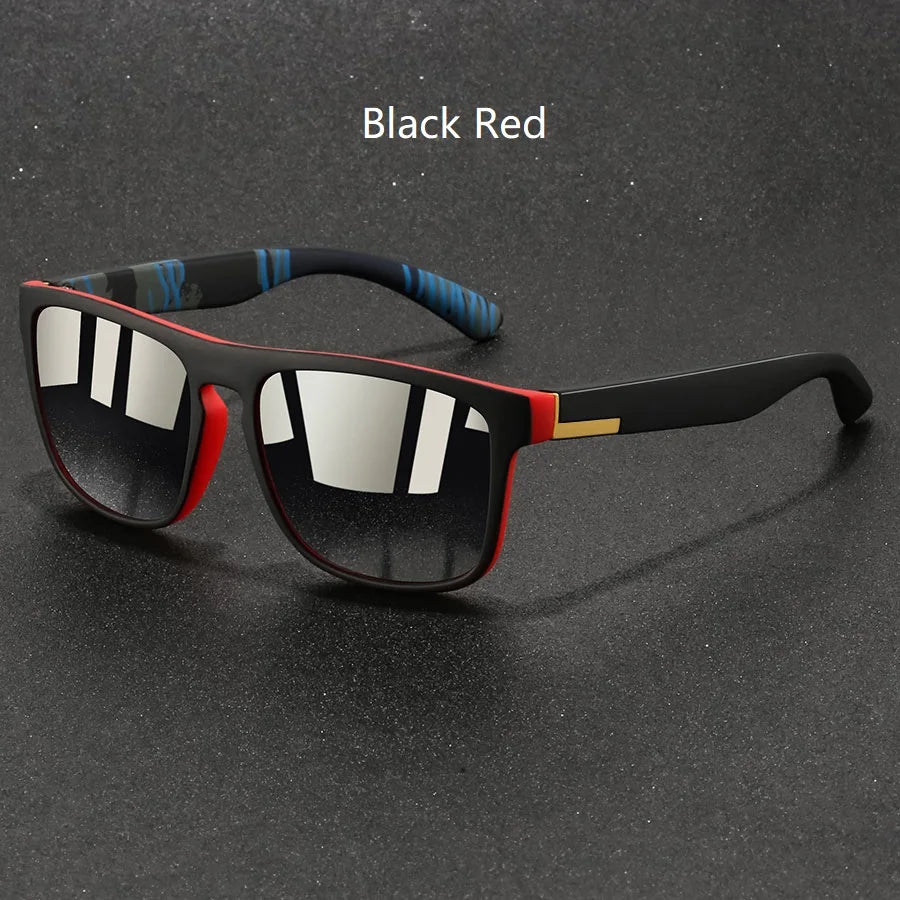 Fashion Vintage Square Sunglasses Men Women Fishing Driving Man Luxury Brand Designer Sun Glasses Anti-Glare Retro Eyewear Beauty World Shop