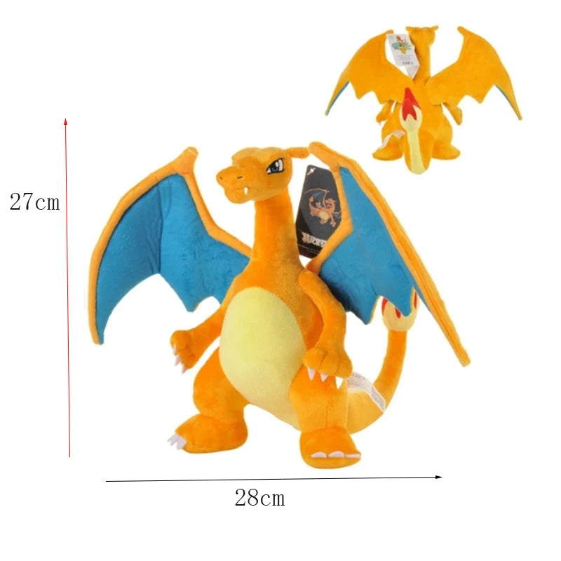 Mega Charizard X Y Soft Plush Toys Cute Anime Figure Kawaii Shiny Gigantamax Rayquaza Charizard Anime Stuffed Toy Beauty World Shop